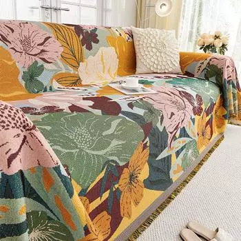 Американское полотенце для дивана Новый чехол для дивана Полный чехол для дивана Тканевое полотенце для дивана с защитой от царапин от кошек 180*130cm