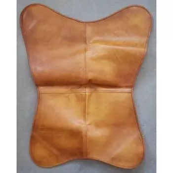 AmeriHome Кожаное кресло-бабочка Запасной ЧЕХОЛ ТОЛЬКО 29 x 37 x 28 in коричневый