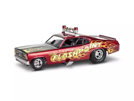 Америка Revell 70 Plymouth Duster забавная машинка пластиковая модель 14528 1/24