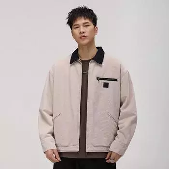 Американская Детройтская куртка Tooling Мужская куртка с лацканами в японском стиле Carhart Vintage, сезон S имбирный