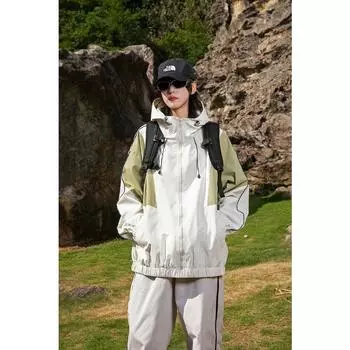 Американская функциональная куртка для активного отдыха, мужская спортивная ветрозащитная куртка с капюшоном на весну и осень S