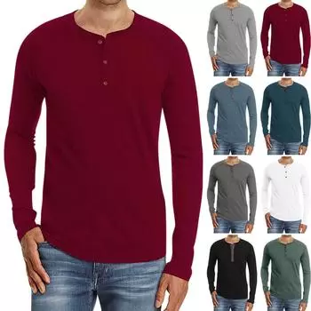 Американская футболка с длинным рукавом, винтажный мужской пуловер с круглым вырезом и принтом американского флага L чёрный