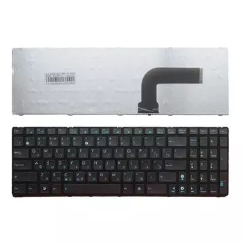 Американская/русская клавиатура для Asus K52 K52F K52DE K52D K52JB K52JC K52JE K52J K52JR K52N A72 A72D A72F A72J N50 N50V черная чёрный