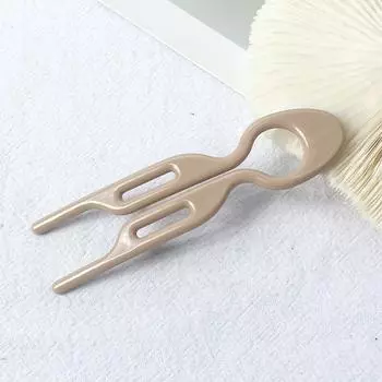 Американская U-образная волнистая заколка для женщин с прической на затылке, универсальная заколка для волос с повязкой на голову One Size