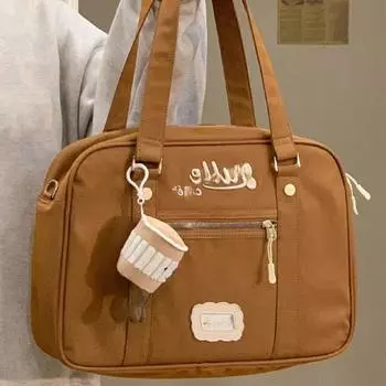 Американская винтажная сумка через плечо, сумка через плечо, повседневная сумка через плечо для поездок на работу и обратно, сумка-тоут Ins Wind