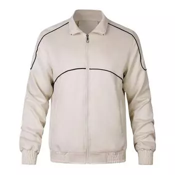 Американская винтажная замшевая ткань эластичная повседневная модная молодежная мужская тесьма-зажим White-S