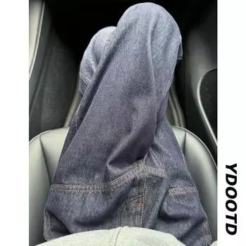 Американские уличные потертые винтажные джинсы мужские весна и осень прямые свободные длинные брюки в европейском и американском стиле High Street Vibe S темно-синий