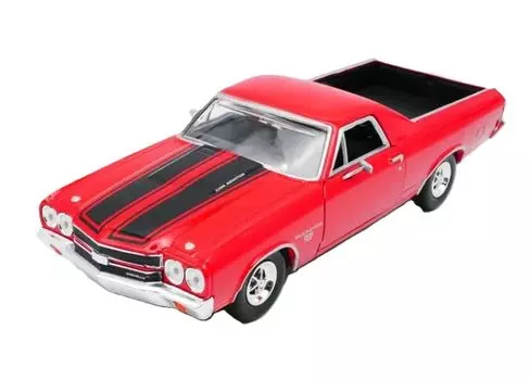 Американский автомобиль MOTORMAX Chevrolet El Camino Mini Car EL CAMINO SS 396 1970 1/24 (красный) [Элемент] красный