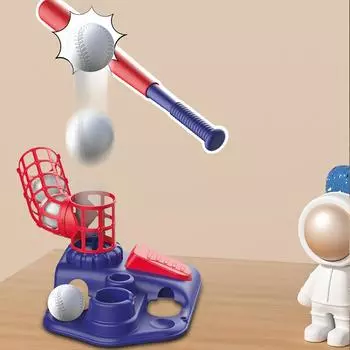 Американский бейсбольный тренировочный набор для игры в софтбол, тренировочная игрушка для игры в софтбол для родителей и детей на открытом воздухе