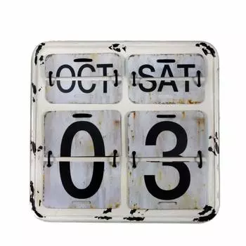 Американский [Дизайн США] Календарь, ежедневный, кафе, гараж, индустриальный, винтажный, байкерский, интерьер, знак, WH; AVCA-011