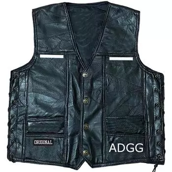 Американский мотоцикл Harley, ковбойский жилет в стиле ретро, Мужская эмблема, вышитая модная брендовая майка без рукавов с зажимом для лошади L