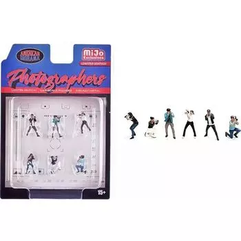 Американский набор для фотографа в масштабе 1/64 «Американская диорама» Набор для фотографа в масштабе 1/64 «Американская диорама» [продукт]