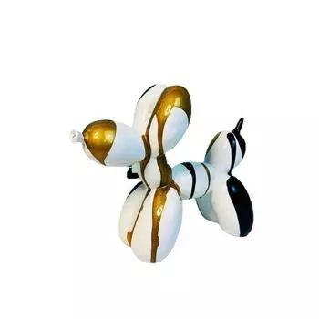 Американский новый цветной воздушный шар, украшение для собаки, украшение для дома, гостиной, ТВ-шкафа, украшение из смолы для животных, ремесленн...