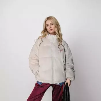 Американский пуховик для женщин, зимняя дизайнерская куртка, корейская утолщенная парная одежда S фиолетовый