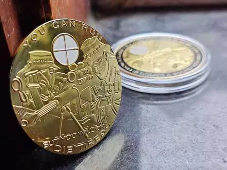 Американский снайпер памятная монета эмблема ремесло подарок коллекция подарков счастливая медаль