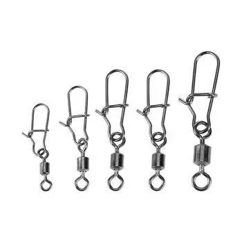 Американский стиль поворотный усиленный соединитель 50 шт. усиленный штифт рыболовный крючок приманка комплект снастей для рыбалки на открытом воздухе набор аксессуаров 8