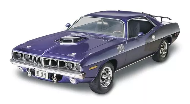 Американский уровень 71 Hemi Cuder 426 02943 Пластиковая модель 1/24
