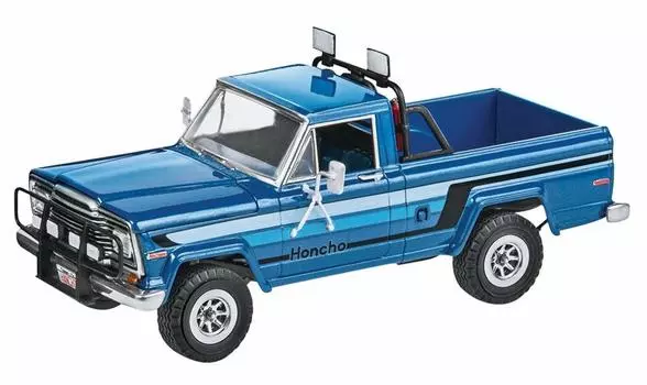 Американский уровень Jeep HONCHO Ice Patrol 80-й год пластиковая модель 7224 1/25