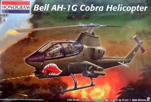 Американский вертолет Level Cobra 04677 Пластиковая модель 1/32 AH-1