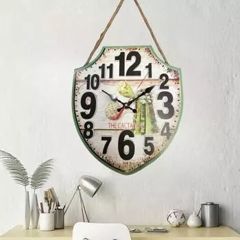 Американское винтажное украшение бара в европейском стиле в минималистичном стиле, креативные настенные часы для гостиной, цифровые персонализированные настенные часы