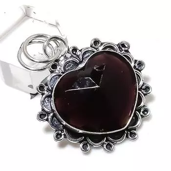 Amethyst Gemstone Handmade 925 Sterling Silver Gift Jewelry Pendant 1.77 C6a90