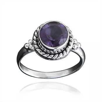 Amethyst Gemstone Ring, Solid 925 Sterling Silver Ring, Birthstone Ring, Bohemian Ring, Silver Jewelry, Gift For Her 6