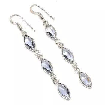 Amethyst Handmade 925 Sterling Silver Jewelry Earring 2.84 q9I26