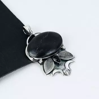 Аметист Шабале, серебряный кулон с драгоценным камнем аметист из стерлингового серебра 925 пробы — дизайн ручной работы, повседневные украшения, уникальный кулон в подарок на Пасху 2.55 фиолетовый