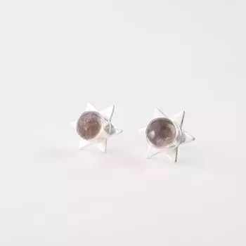 Ametrine Gemstone 925 Sterling Silver Jewelry Handmade Stud Earrings 0.44 Gift EE-175-25