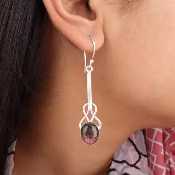 Ametrine Gemstone 925 Sterling Silver Jewelry Handmade Earrings 1.76 For Gift EE-171-29