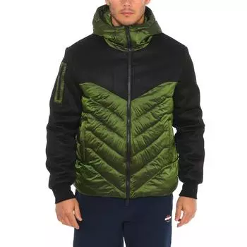 AMF21275 Мужская куртка с капюшоном и утеплителем L зелёный