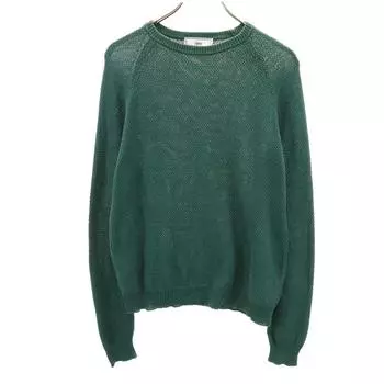 ami Сделано в Португалии Вязаный лонгслив XS зеленый Женский Б/у