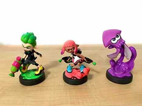 amiibo Splatoon2 Squid Boy Girl set Japan Japanese ver. Nintendo