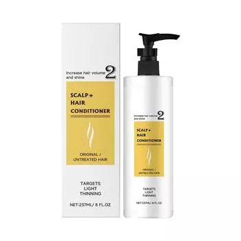 Amino Conditioning Conditioner Питательный кондиционер Разглаживает и уменьшает пушистость Увлажняющий кондиционер, 237 мл One Size белый