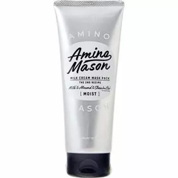 Amino Mason Moist Mask Pack Маска для волос Botanical Organic Treatment Moist Moist Damage Care Слабокислотная 200 г Уход за волосами Сделано в Японии Аромат белой розы