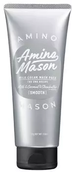 Amino Mason Smooth Repair Hair Mask Milk Cream Mask Pack Botanical Organic Treatment Moist Damage Care Weakly Adicion 200 г