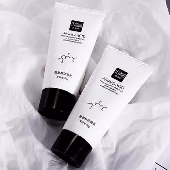 Аминокислотное очищающее средство. Отбеливание лица. Очищающее средство. Увлажняющее средство для контроля жирности. Сужение пор. Укрепляющее кожу.