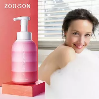 Аминокислотный парфюмерный мусс гель для душа освежающий очищающий аромат оставляющий питательный увлажняющий гель для душа