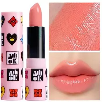 Amiok Kitart Picnic Lipstick, P01 Muse in Coral, 4g, 1 piece