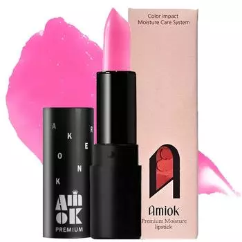 Помада Amiok Premium 4 г, 142 Fashion Pink, 1 шт.