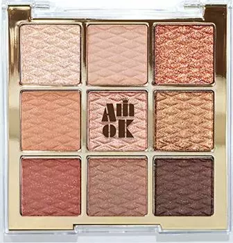 AMIOK Soft Clay Beam Eyeshadow Palette 10 High Class Korean Cosmetics