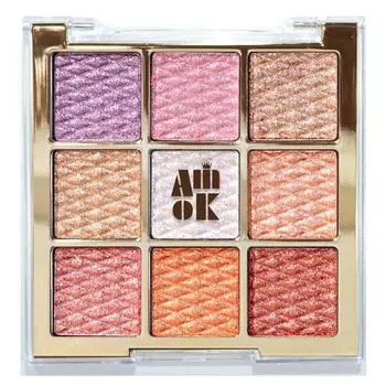 Amiok Soft Clay Beam Shadow Palette, Twinkle Pastel, 1 piece