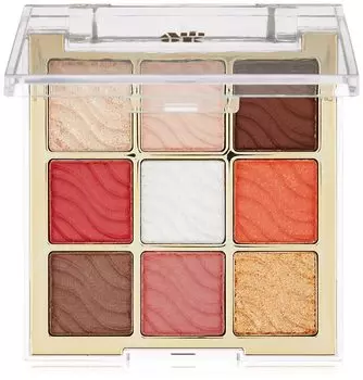 Amioku Soft Clay Beam Eye Palette 02 Sunset Rosy Glitter