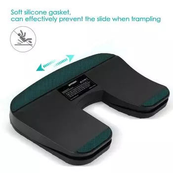 ammoon Wireless Page Turner Pedal Built-in Rechargeable Battery Compatible with iPad iPhone Mac чёрный