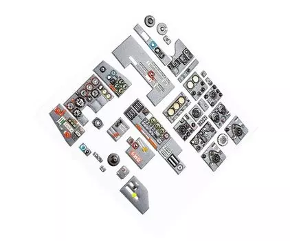 Amo Heinkel He Uhu Plastic model parts 1/32 219A-5/A-7 (for Revell) RFSQS-32184
