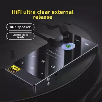 Amoi Bluetooth MP3 Walkman HiFi цифровой плеер для студентов 16GB чёрный