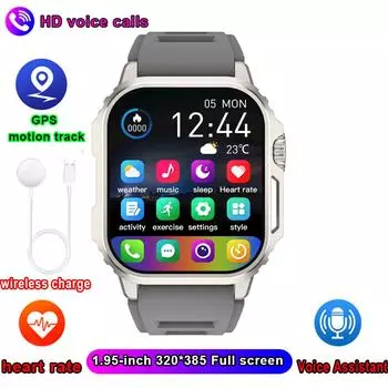Amoled экран Уличные военные смарт-часы компас GPS спортивные трек фитнес-часы Ai Voice Bluetooth Call Smartwatch для мужчин и женщин