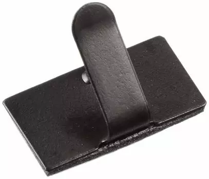 Amon Wire Stopper Black Sticker Cable Holder Clip x 30 шт. 4934 (Шнур) 10.0 19.5мм