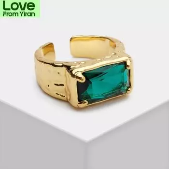 Amorita Boutique Цирконовое кольцо для женщин Женские модные кольца для пальцев Ювелирные изделия Минимализм