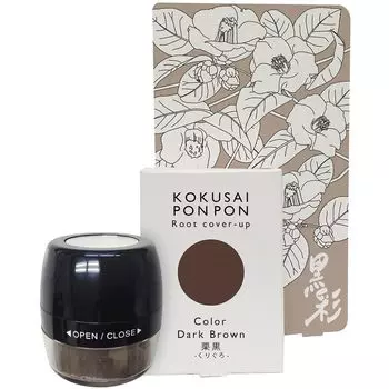 AMOROS Black Color Pom Pom 5g Каштановый черный серый краска для волос